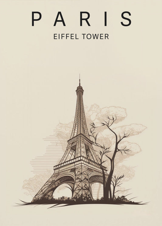 Pariisin Eiffel-torni | Canvastaulut