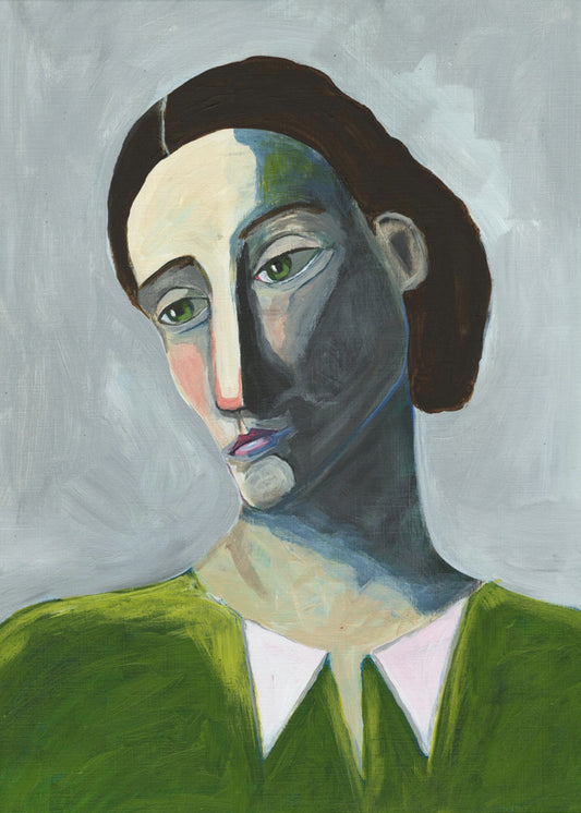 Odottava nainen | Julisteet - Taidevedokset