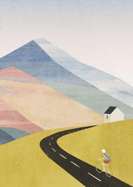 Radfahren nach Hause | Leinwand-Bilder