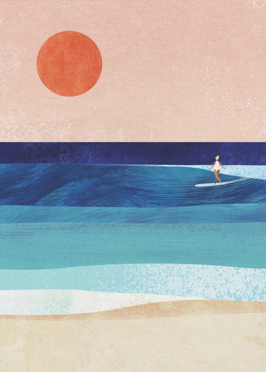 Surfmädchen | Leinwand-Bilder