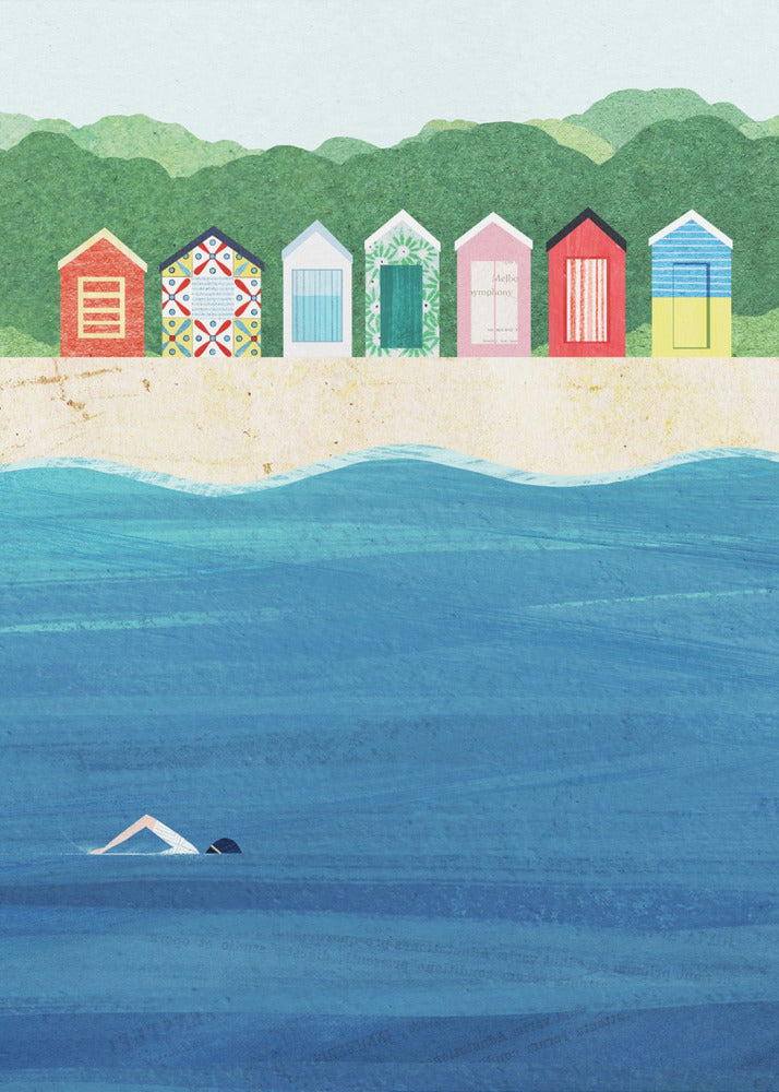 Strandhütten | Leinwand-Bilder