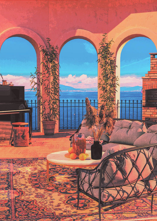 Klavierterrasse | Poster