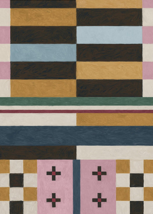 Abstrakte Komposition 23 | Poster