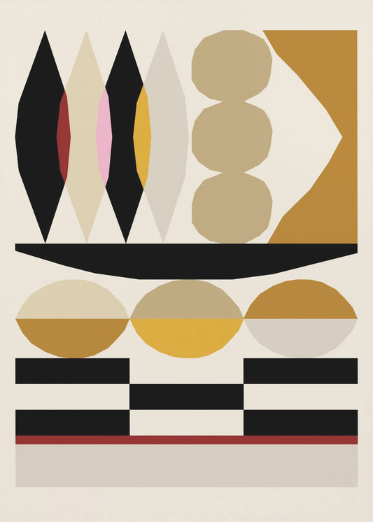 Abstrakte Komposition 25 | Poster