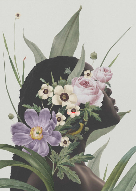 Violetti kukka | Canvastaulut