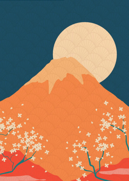 Nocny Kwiat | Wydruki na łótnie