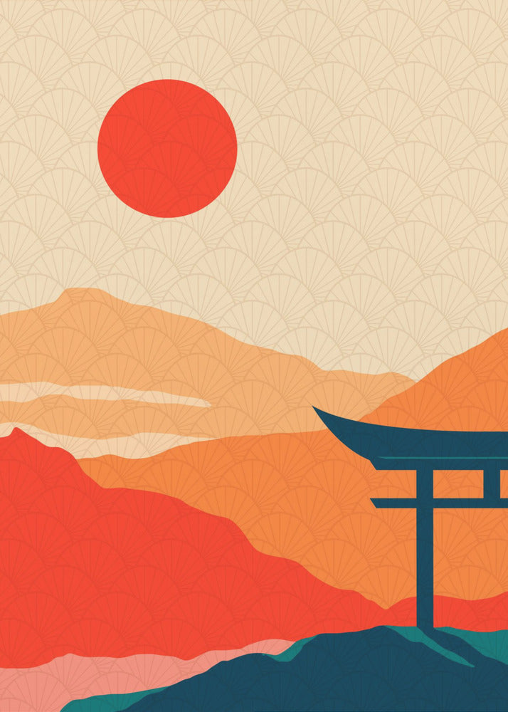 Rozkosz zachodu słońca | Wydruki na łótnie