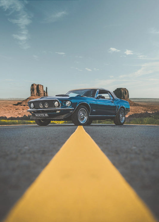 Amerikkalainen hevosvoima | Canvastaulut