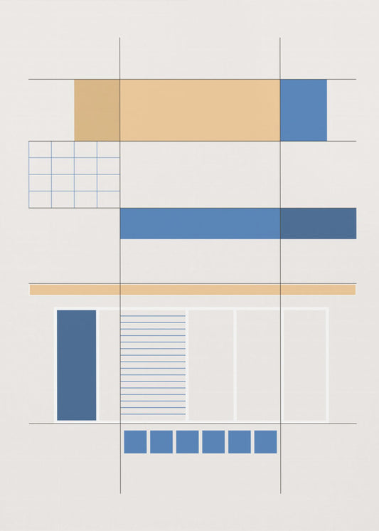 Eingebaute Formen Nr. 03 | Poster