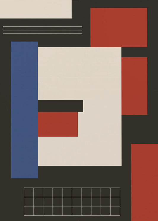 Eingebaute Formen Nr. 05 | Poster