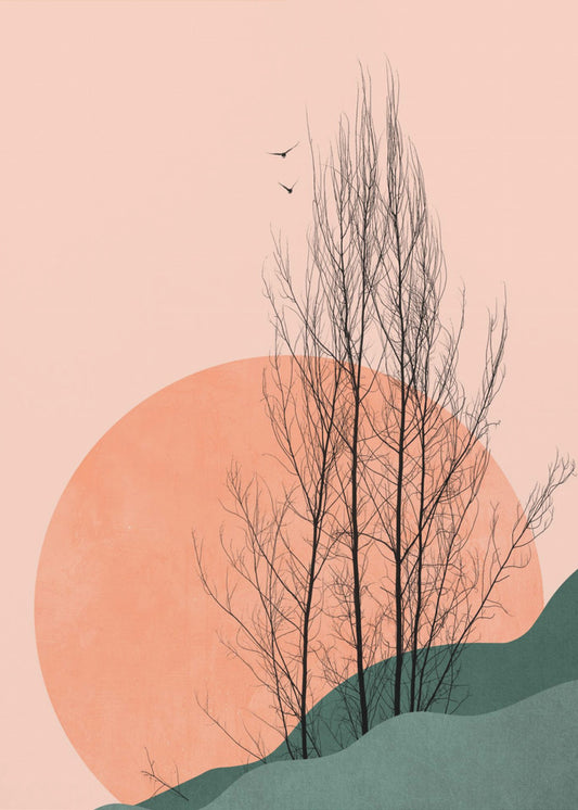 Auringonlaskun muistot | Canvastaulut