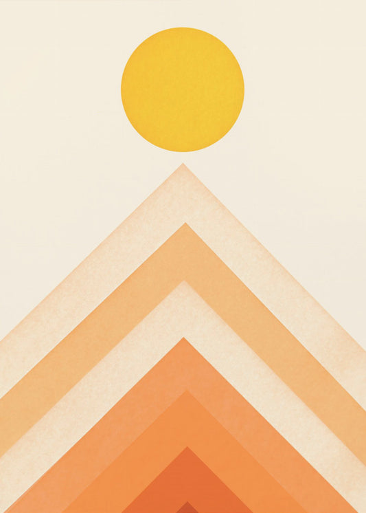 Berglandschaft Nr. 4 | Poster