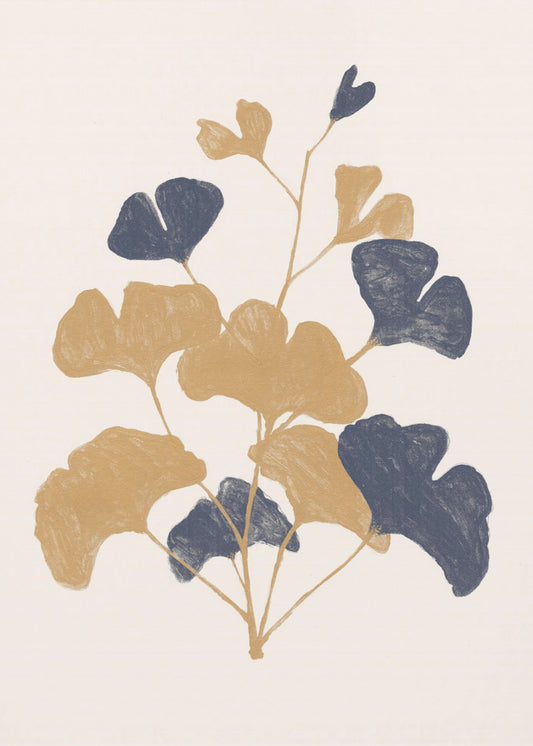 Goldener Ginko | Poster