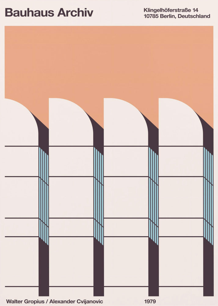 Archivio Bauhaus | Stampe su Tela