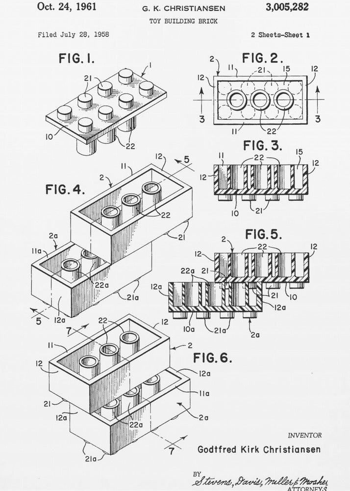 Lego #1 | Canvastaulut