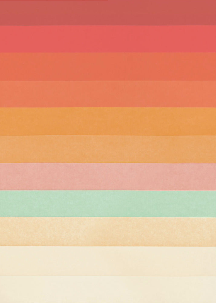 Regenbogen-Chevrons | Leinwand