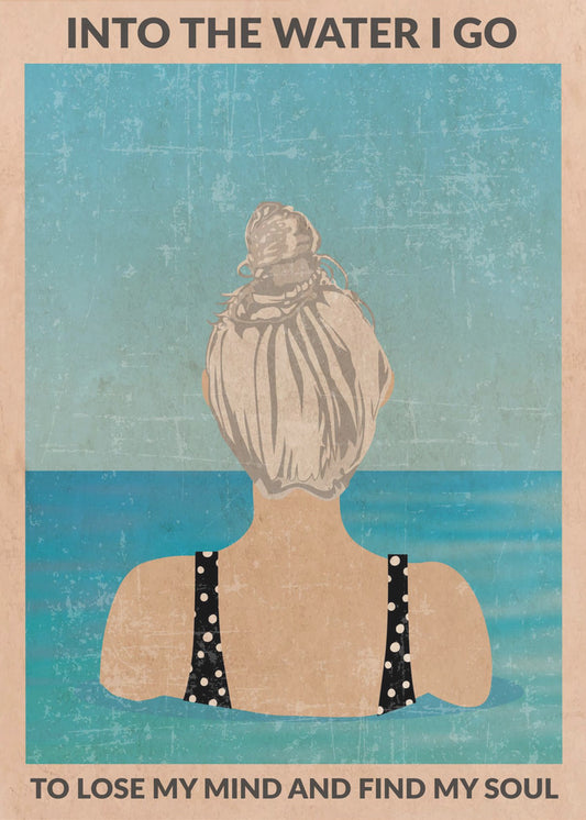 Veteen (hopea) | Julisteet - Taidevedokset