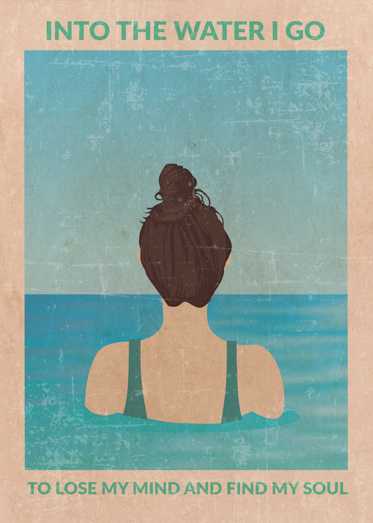 Arte de pared estándar en el agua | Posters  - Impresiones de Arte