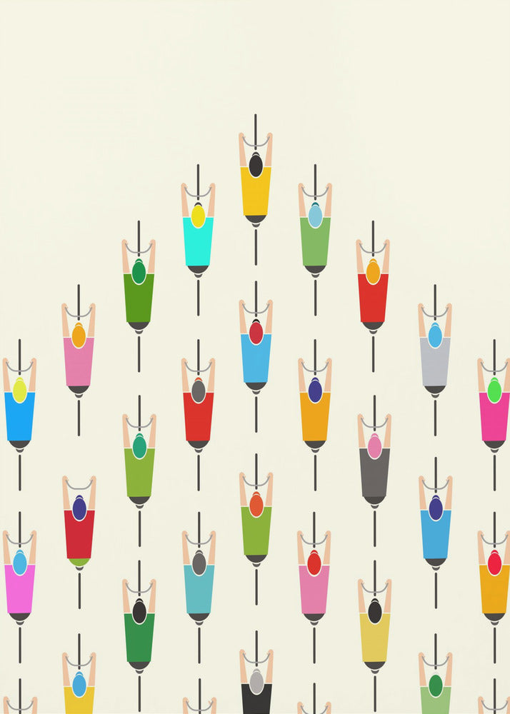 Liderando el grupo | Posters - Impresiones de Arte