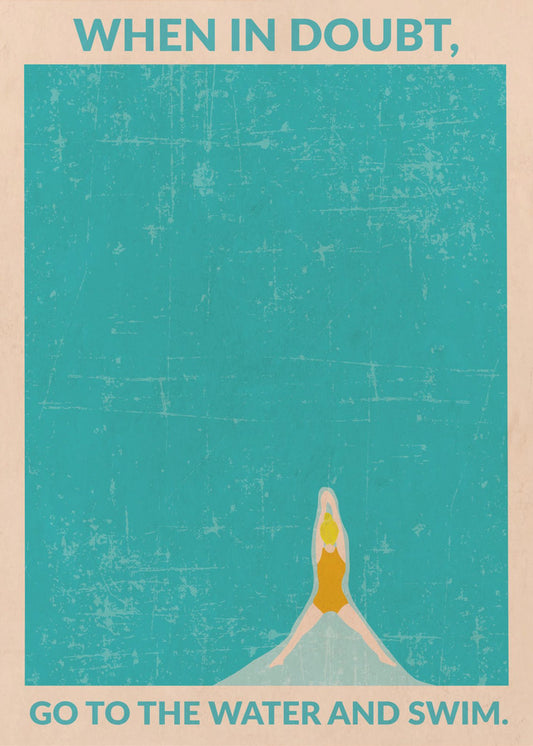 Aguas abiertas (rubia) | Posters  - Impresiones de Arte