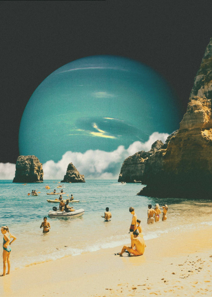 Weltraumstrand | Poster