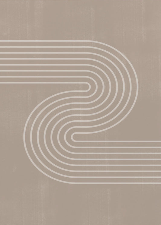 Arco minimalista simple O1 | Posters  - Impresiones de Arte