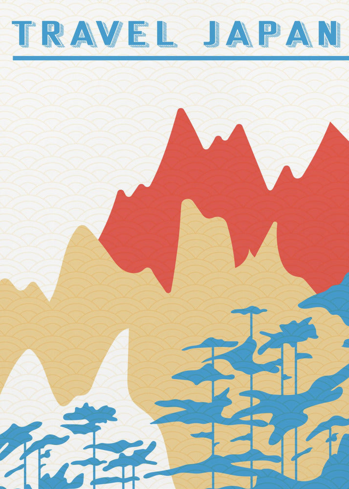 Traval Japani Minimilismi III | Canvastaulut