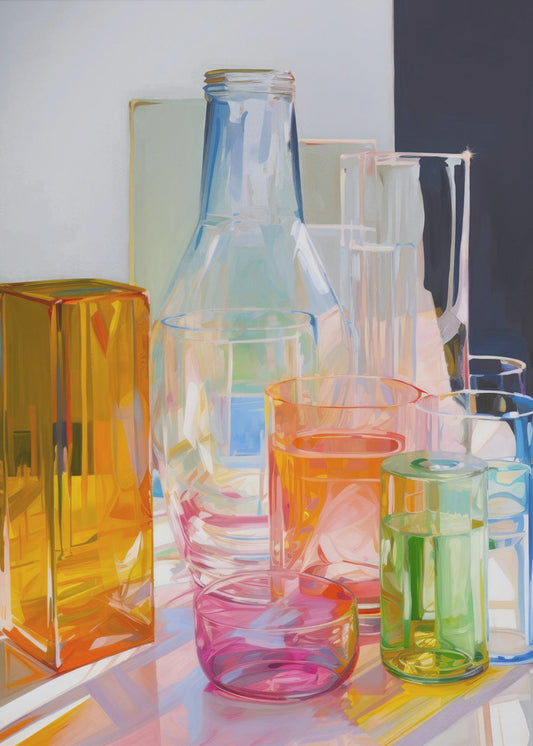 Neon-asetelma nro 1 | Canvastaulut