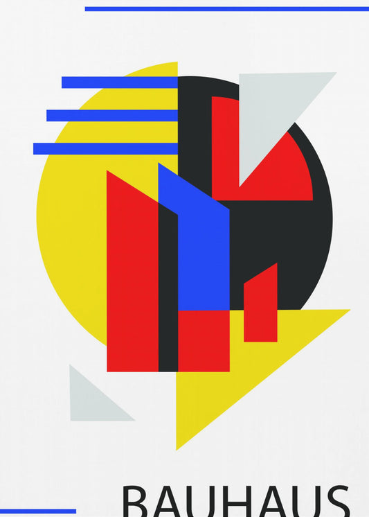 Seria Bauhaus #2 | Wydruki na łótnie