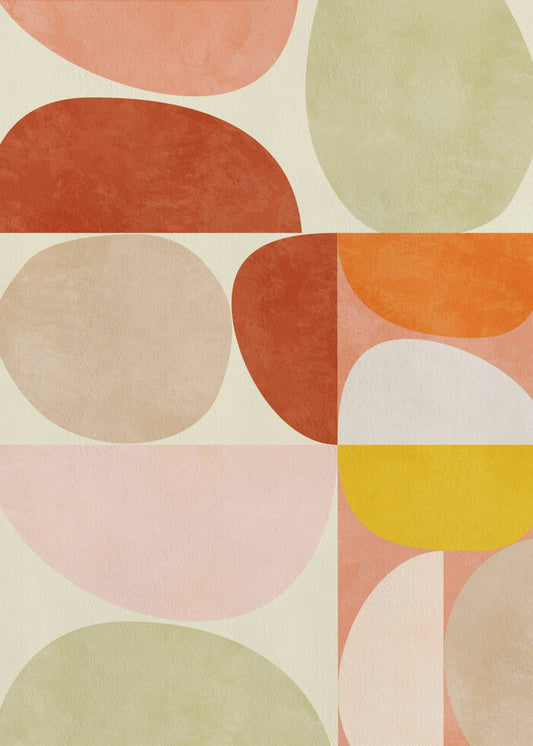Pastellgeometrie | Poster