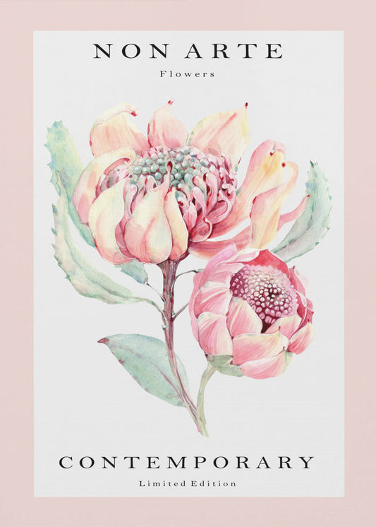 Ei taidetta ruusukukka | Canvastaulut