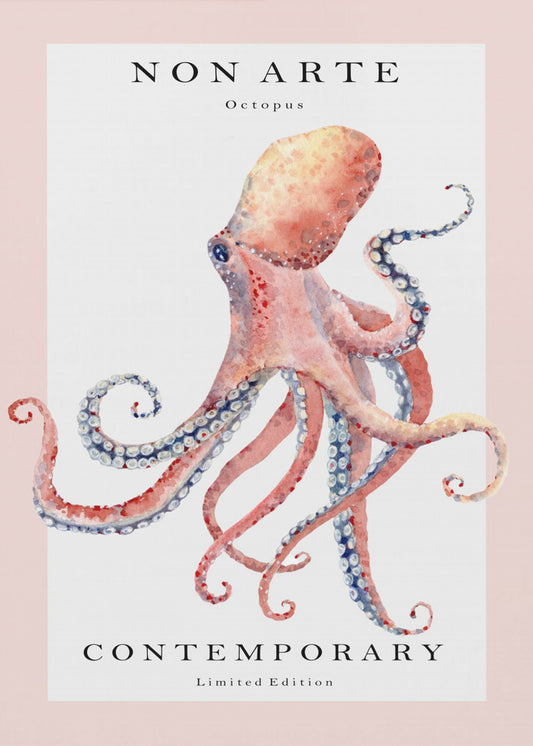 Ei taidetta Octopus | Canvastaulut