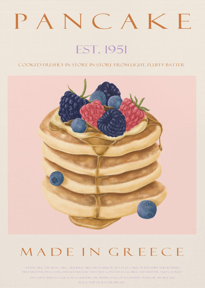 Pfannkuchen, gegründet 1951 | Poster
