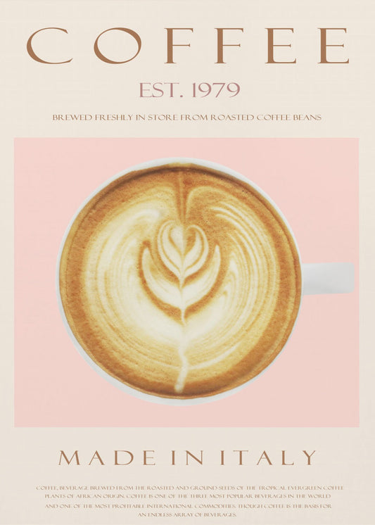 Kaffee gegründet 1979 | Poster