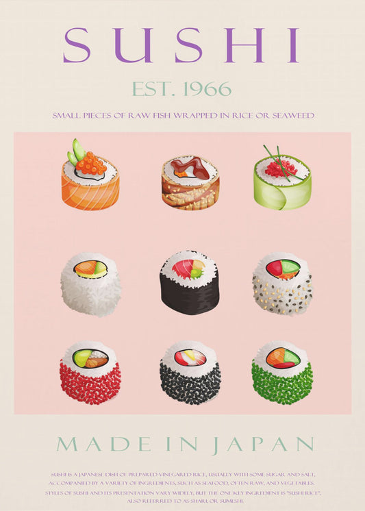 Sushi Est. 1966 | Poster