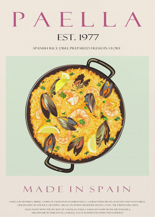 Paella Est. 1977 | Poster
