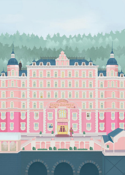 Grand Budapest Hotel | Wydruki na łótnie