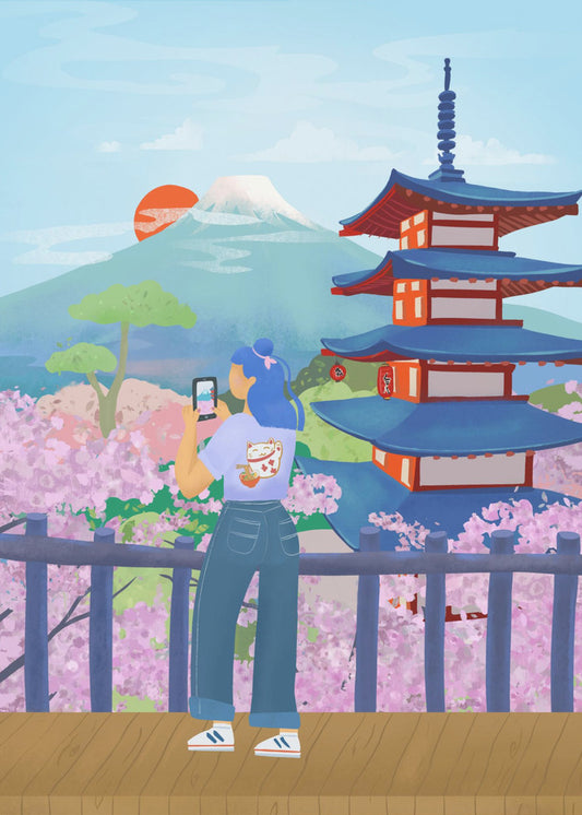 Japonia | Wydruki na łótnie