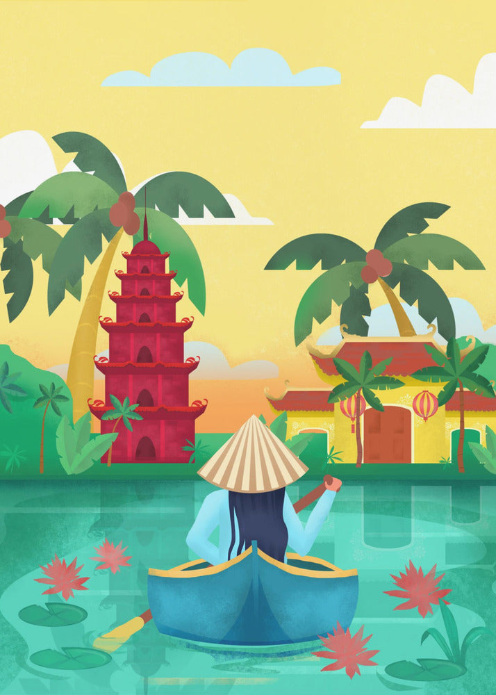 Wietnam | Wydruki na łótnie