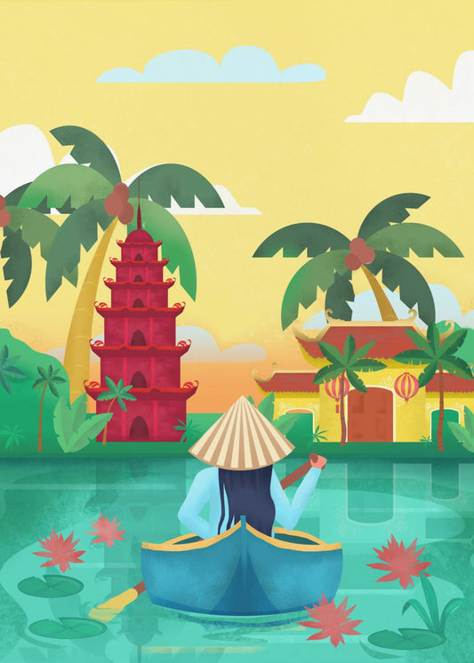 Vietnam | Lærredsbilleder