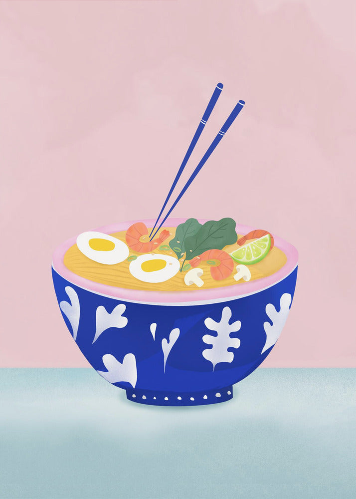 Tazón de ramen | Impresiones en Lienzo