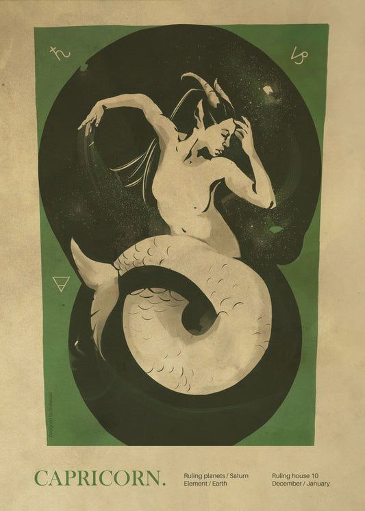 Steinbock-Druck | Poster