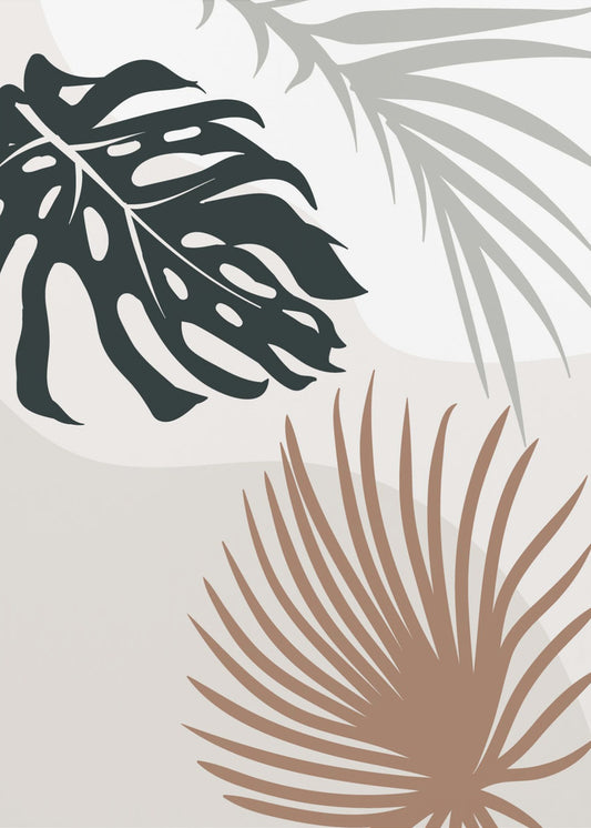 Tropical Leaves No3 | Poster