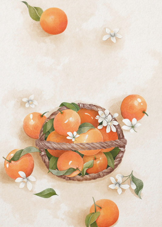 Mehukas appelsiini | Julisteet - Taidevedokset