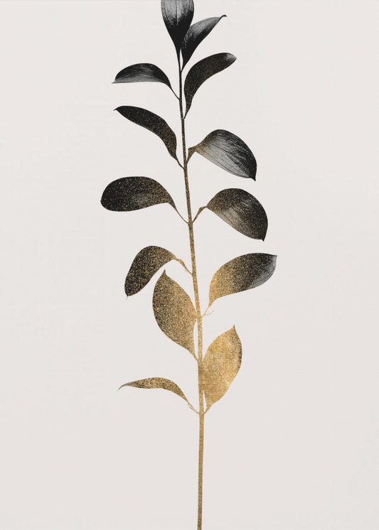 Monochromatica Nr. 9 Dunkelgold | Poster