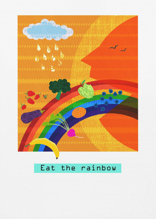 Syö sateenkaari | Julisteet - Taidevedokset