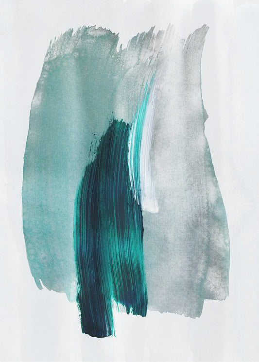 Abstrakte Pinselstriche 19 | Poster