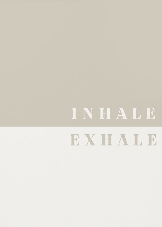 Hengitä sisään, Hengitä ulos | Canvastaulut