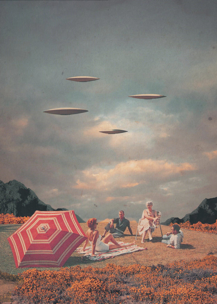 Teeskentele, etteivät he koskaan tulleet | Canvastaulut