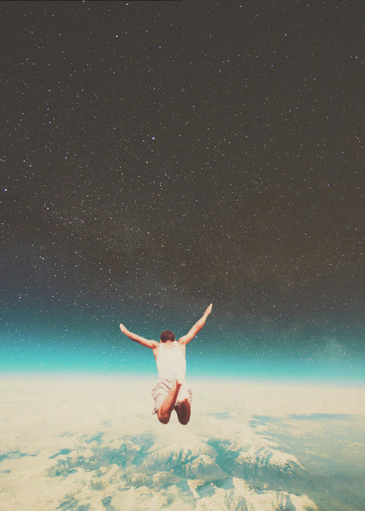 Fallen mit einem versteckten Lächeln | Poster